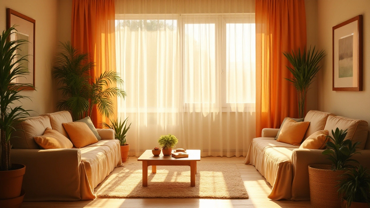 Choosing the Perfect Curtain Color for Your Living Room