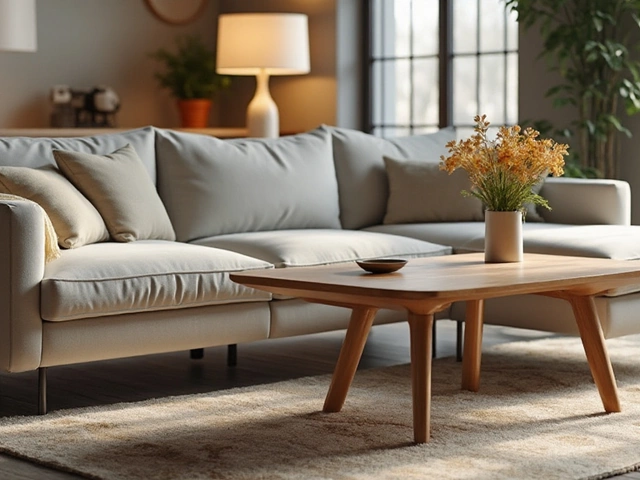 Is It Okay for a Coffee Table to Be Taller Than Your Couch?