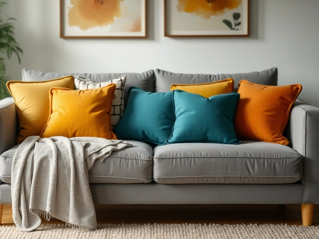 Choosing the Perfect Throw Pillows for a Grey Couch