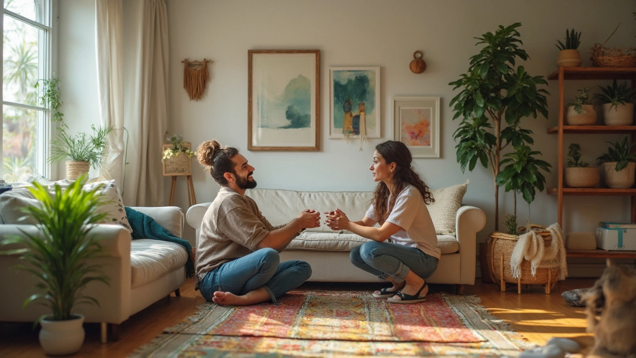 Personal Touches: Art, Plants, and Finds