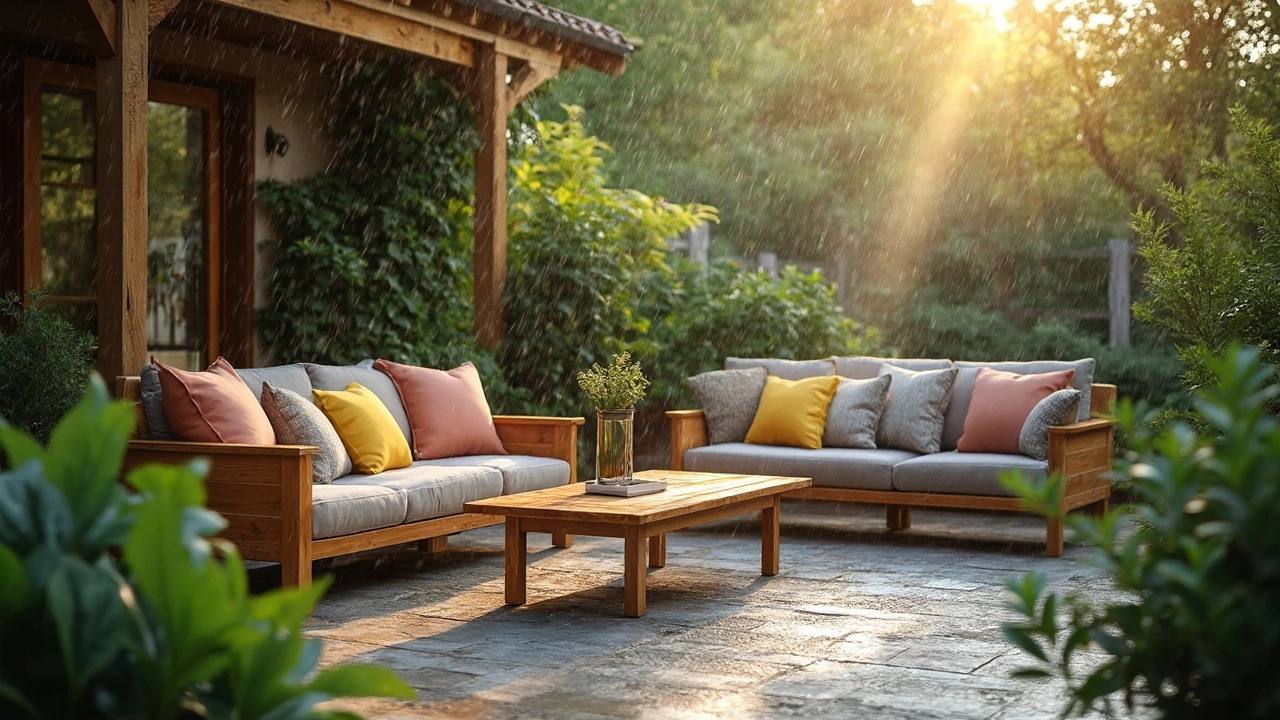Best Materials for Rain-Proof Outdoor Furniture: Wood, Metal, Plastic & More