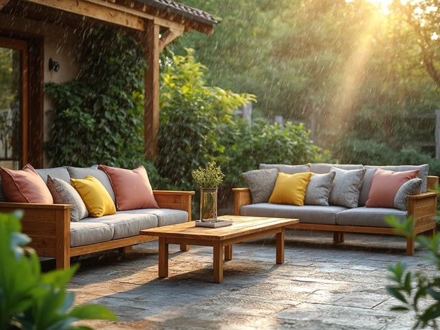 Best Materials for Rain-Proof Outdoor Furniture: Wood, Metal, Plastic & More