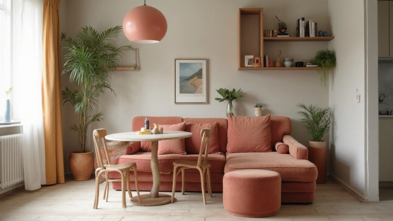 Design Tricks: Blending a Couch with Dining Room Furniture