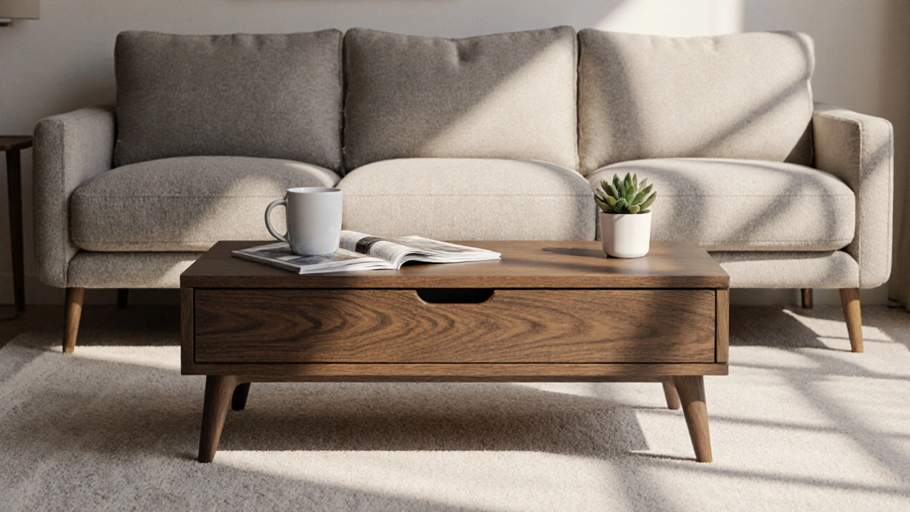 Coffee Table Drawer Placement: Should They Face the Sofa?