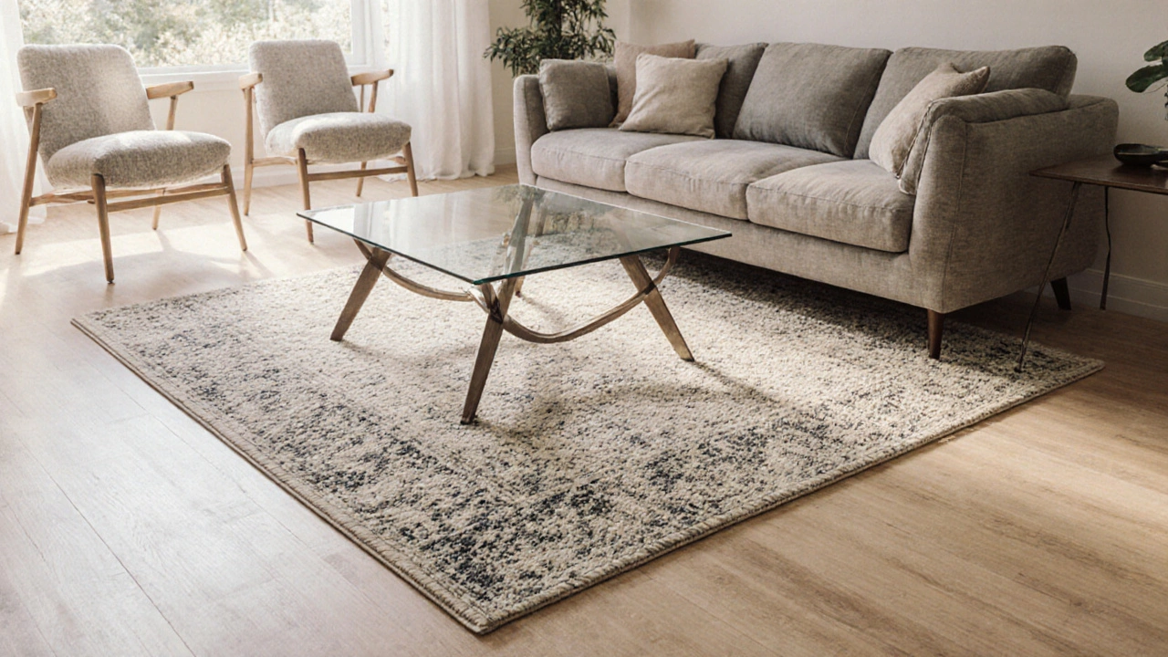 Rug Under Coffee Table: Pros, Cons & Design Tips