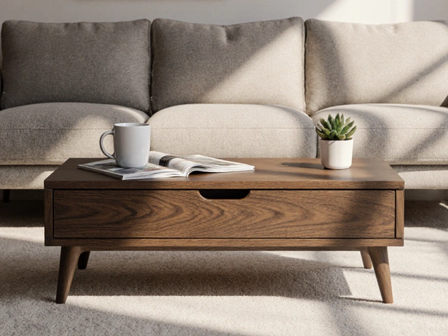 Coffee Table Drawer Placement: Should They Face the Sofa?