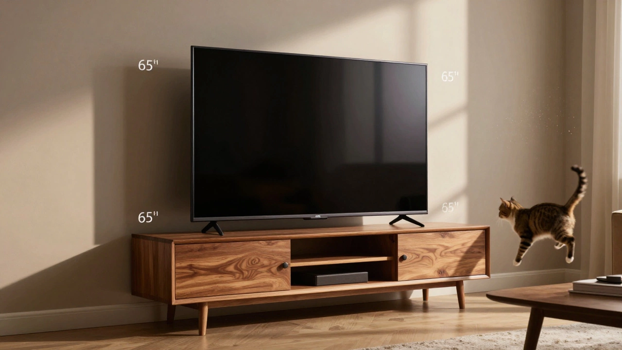 Can I Put a 65-Inch TV on a 55-Inch Stand? Safety and Stability Guide