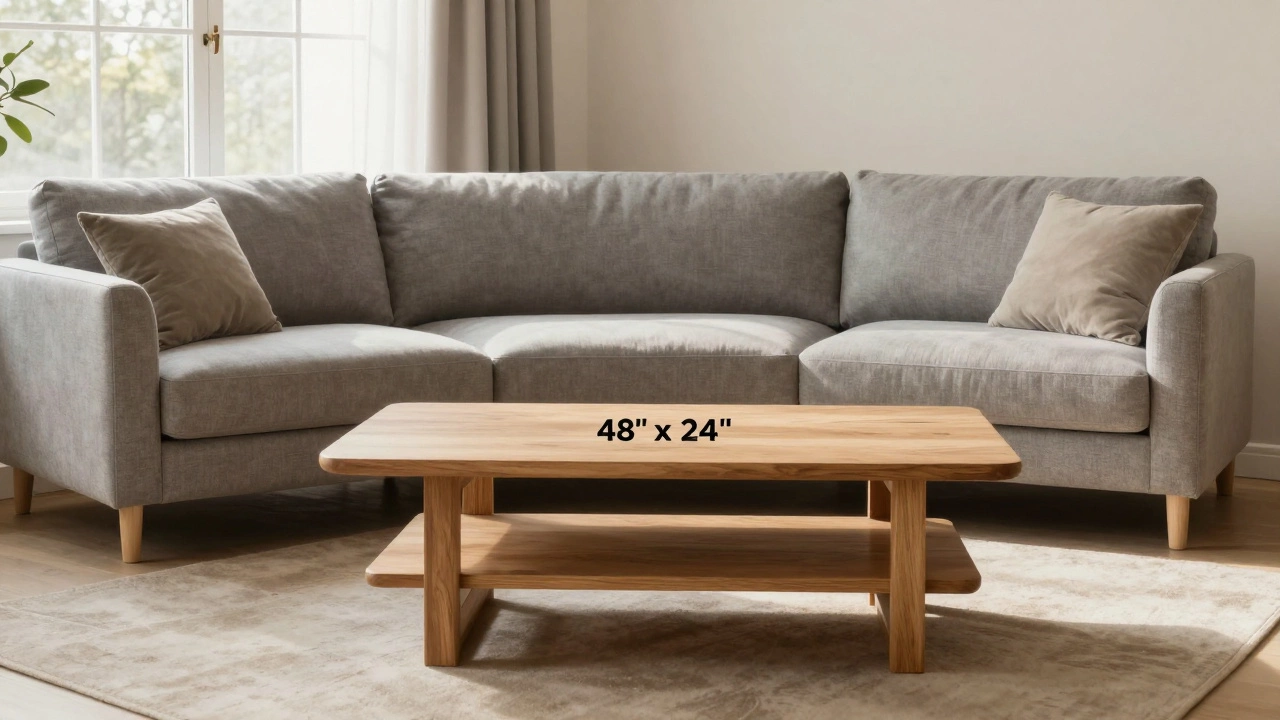 Most Popular Coffee Table Size: A Guide to Picking the Right Fit