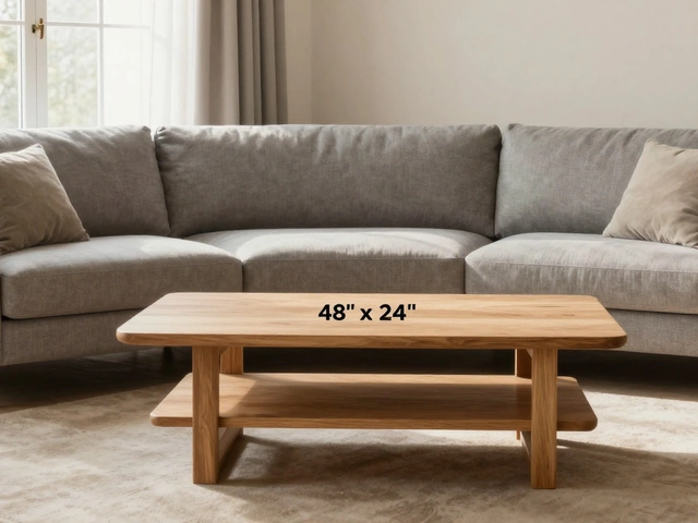 Most Popular Coffee Table Size: A Guide to Picking the Right Fit