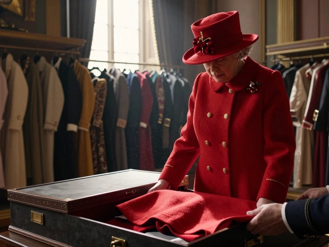The Fate of Queen Elizabeth II's Wardrobe: From Royal Vault to Charity Shops