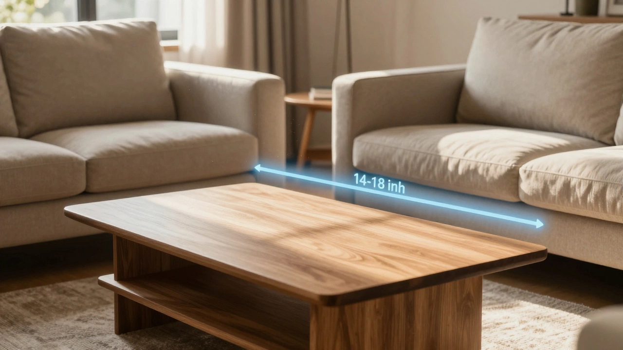 The Perfect Gap: How Many Feet Between Couch and Coffee Table?