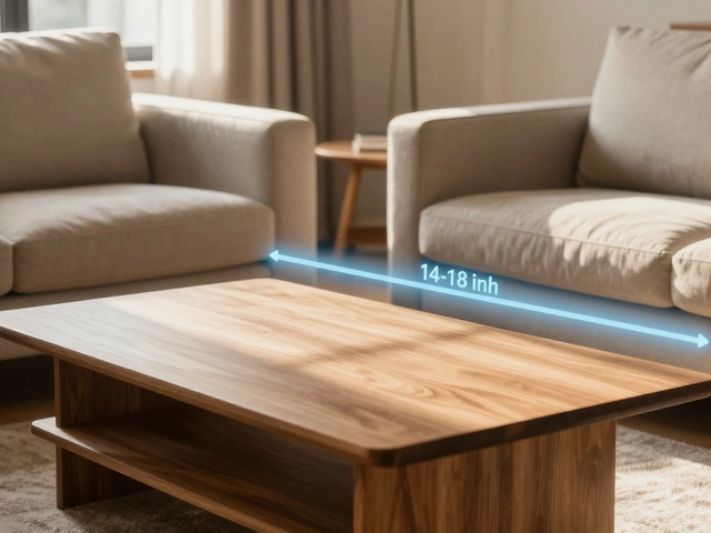 The Perfect Gap: How Many Feet Between Couch and Coffee Table?